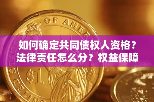 北京如何确定共同债权人资格？法律责任怎么分？权益保障技巧揭秘！
