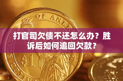 北京打官司欠债不还怎么办？胜诉后如何追回欠款？