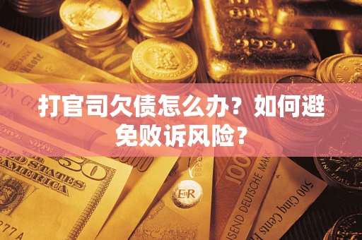 北京打官司欠债怎么办？如何避免败诉风险？