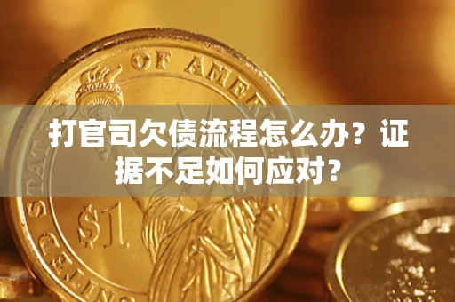 北京打官司欠债流程怎么办？证据不足如何应对？