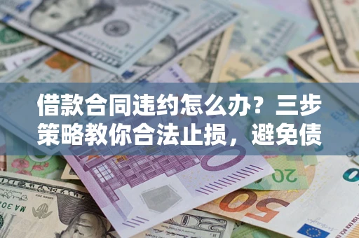 北京借款合同违约怎么办？三步策略教你合法止损，避免债务危机升级
